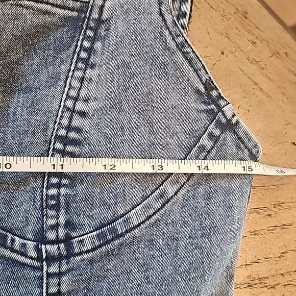 Denim crop top and skirt size S NWT - Picture 6 of 15